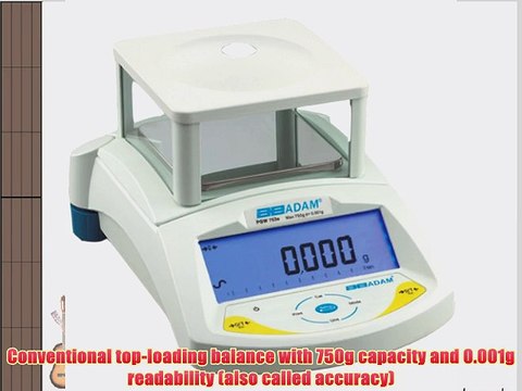 Adam Equipment NBL 254e Analytical Balance 250g Capacity 0.0001g Readability