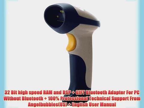 Angelbubbles Updated All In 1 3 Mil 1D HID/SPP Dual Modes USB Wired Or Bluetooth Wireless Laser