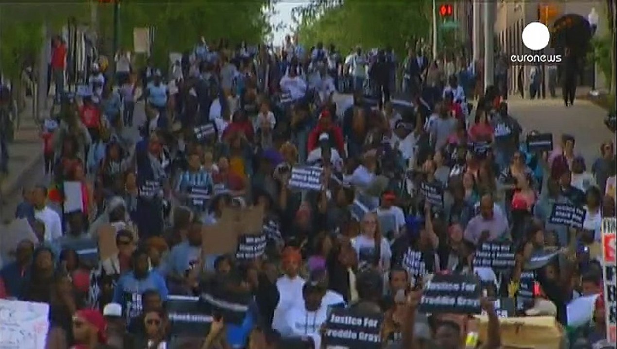 Curfew to stay in place in Baltimore as protests continue over the death of Freddie Gray