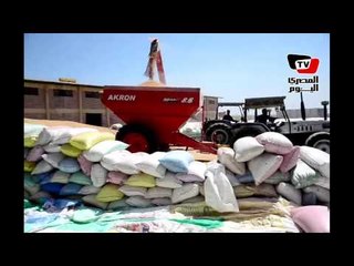 وزير الزراعة ووزير التعليم العالي يتفقدان صوامع القمح البلاستيكية ببلقاس