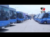 محافظ القاهرة يسلم دفعة جديدة من اتوبيسات النقل العام