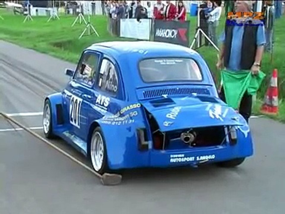Fiat 500 Prototipo Honda CBR R5 Maxi - Chronoscalata Bergrennen Hillclimb Course de Cote