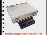 Digital Postal Shipping Postage Bench Scales 35 lbs