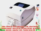 Zebra - Eltron TLP 2844 - Label printer - B/W - direct thermal / thermal transfer - Roll (4.25