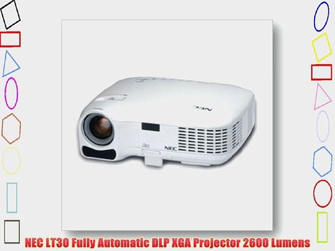 NEC LT30 Fully Automatic DLP XGA Projector 2600 Lumens