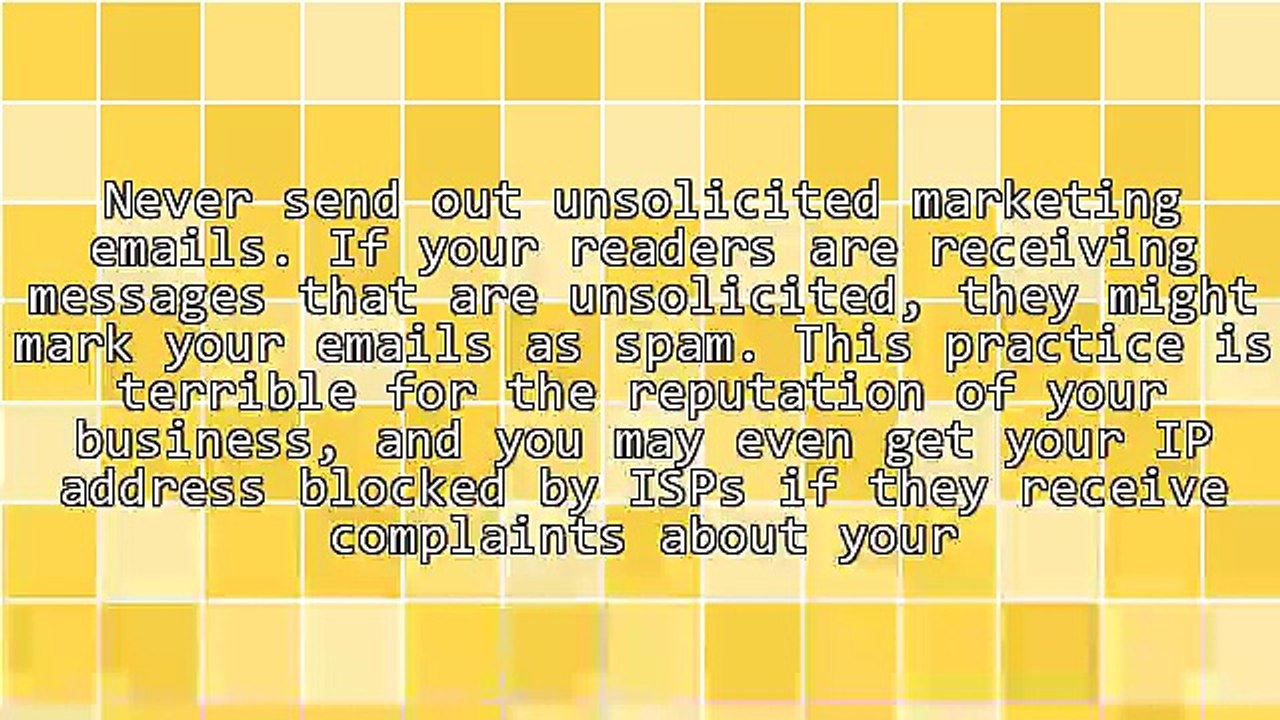 Tips And Information To Make Marketing Via Email Work For Your Business