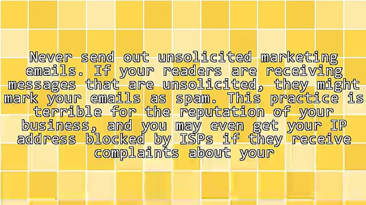 Tips And Information To Make Marketing Via Email Work For Your Business