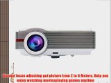 EUG LED Portable Full Hd 4200 Lumens 1080p Hdmi Multimedia Home Theater Projector for Movie