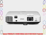 Epson POWERLITE 1940W WXGA 3LCD V11H474020 Projector