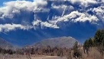 Chilean volcano erupts for the third time in eight days