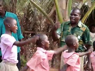 Ghanaian School Children Singing