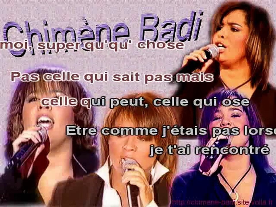 KARAOKE CHIMENE BADI - Dis moi que tu m'aimes