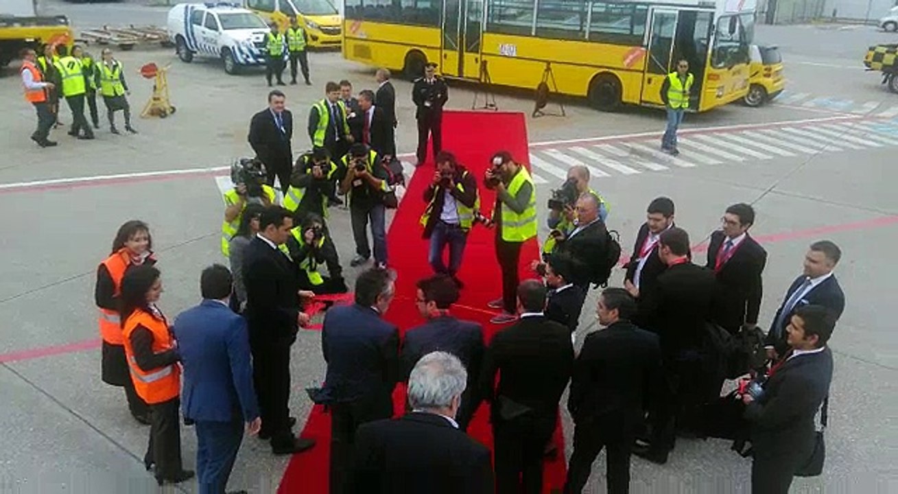 Türk Hava Yolları'nın İlk Porto Seferi Karşılama Töreni