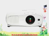 Epson Home Cinema 3000 1080p HDMI lens shift 3LCD 2300 Lumens color and white brightness home