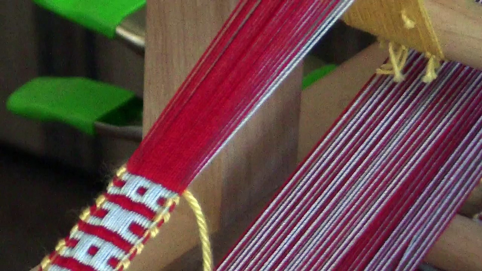 Inkle Loom Pick Up Weaving - 