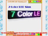 Leadleds Widely in Use 39x7.5 Programmable Led Display Board for Increasing Your Business Scrolling
