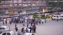 7.9-magnitude earthquake rocks Nepal - Original CCTV Live Footage