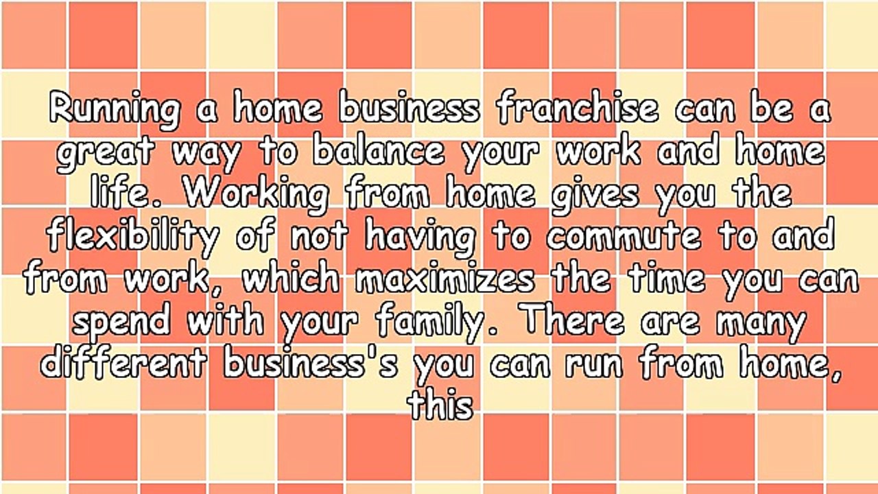 Simple Home Based Business Franchise Tips That Work