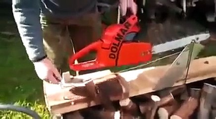 Astuce - Couper le Bois de Chauffage à Grande Vitesse