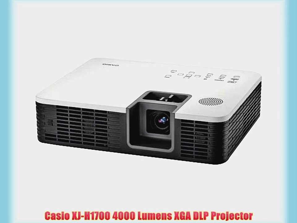 Casio XJ-H1700 4000 Lumens XGA DLP Projector