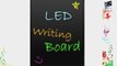 Pyle PLWB6080 Erasable Illuminated Flashing LED Writing Board with Remote Control and 8 Fluorescent