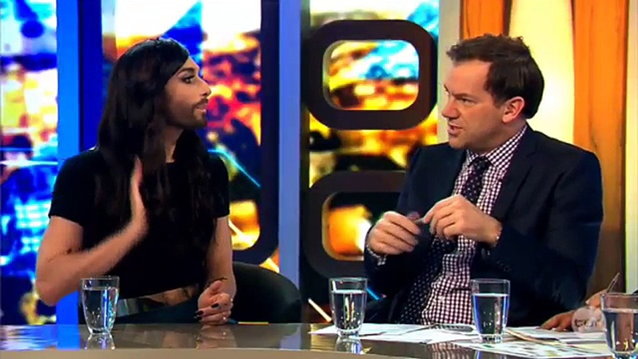 Conchita on The Project TV (01.05.2015)