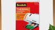 Scotch Thermal Laminating Pouches 5 Inches x 7 Inches 20 Pouches 6-PACK (Package include Retractable