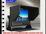 Professional Monitor Lilliput 7'' 663/O Color LCD Monitor TFT / Input Signal: HDMI YPbPr Composite