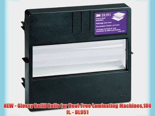 NEW - Glossy Refill Rolls for Heat-Free Laminating Machines100 ft. - DL951