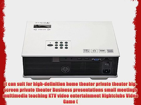 Tronfy? BEST NEW TP-80 HD Multimedia LCD LED Projector HDMI 800 x 600Pixels Support Vedio GameTVHome