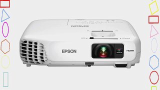 Epson Home Cinema 600 Bright Home Entertainment Projector HDMI 3LCD 3000 Lumens Color and White