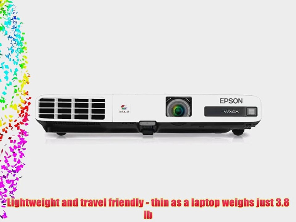 Epson PowerLite 1776W Widescreen Business Projector (WXGA Resolution 1280x800) (V11H476020)