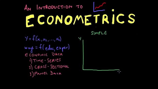 Econometrics // Lecture 1: Introduction