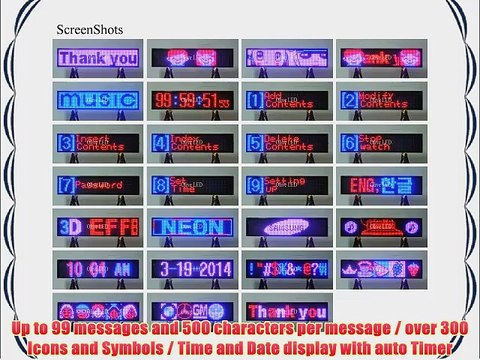 Olive LED Signs 3 Color (RBP) 15 x 53 - Storefront Message Board Programmable Scrolling Display