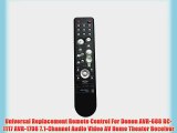 Universal Replacement Remote Control For Denon AVR-688 RC-1117 AVR-1708 7.1-Channel Audio Video