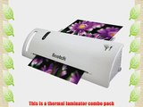 Scotch Thermal Laminator Combo Pack Includes 20 Letter-Size Laminating Pouches Holds Sheets