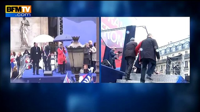 Défilé du FN: l'apparition surprise de Jean-Marie Le Pen