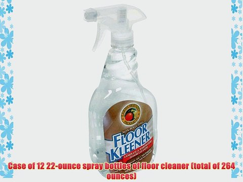 Earth Friendly Products Floor Kleener Laminate and Hardwood Floor Cleaner 22-Ounce Spray Bottles