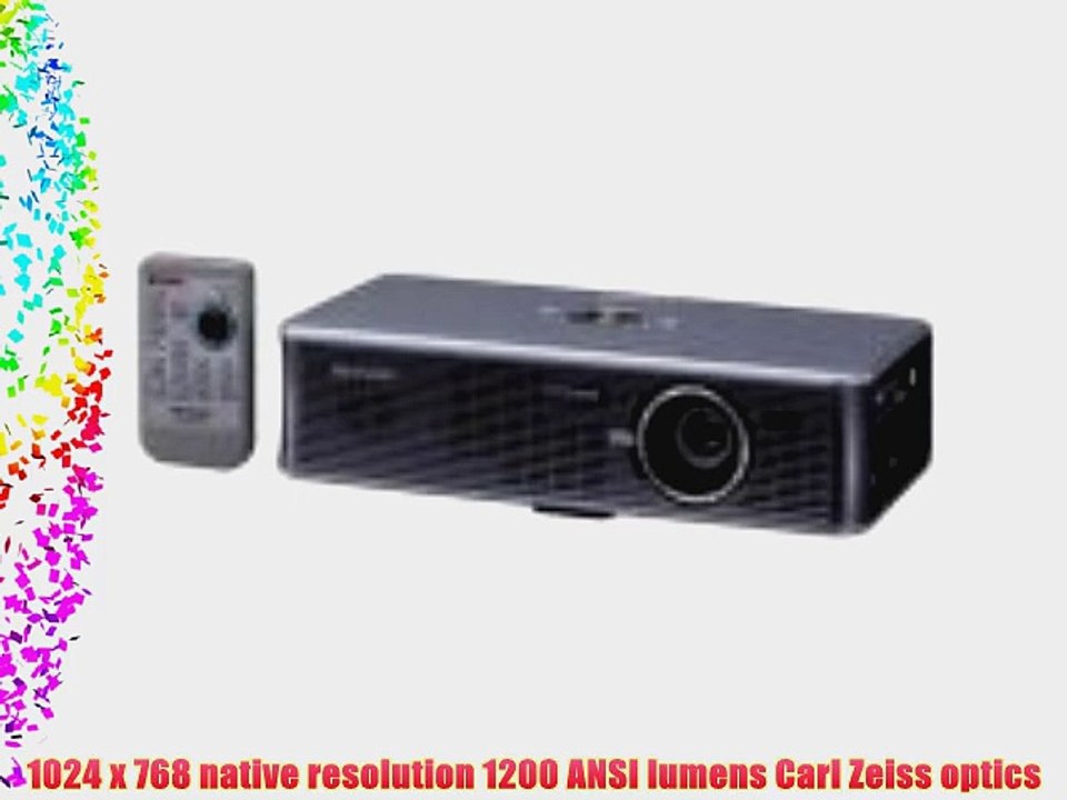 Sharp XR-1X Ultra-Portable DLP Video Projector -1200 Lumens XGA