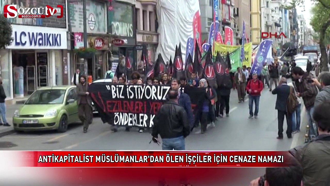 Antikapitalist Müslümanlar'dan 1 mayıs eylemi