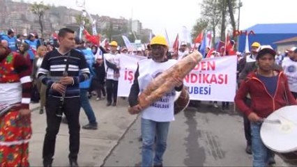 Zonguldak Türk-İş, 1 Mayıs'ı Zonguldak'ta Kutladı