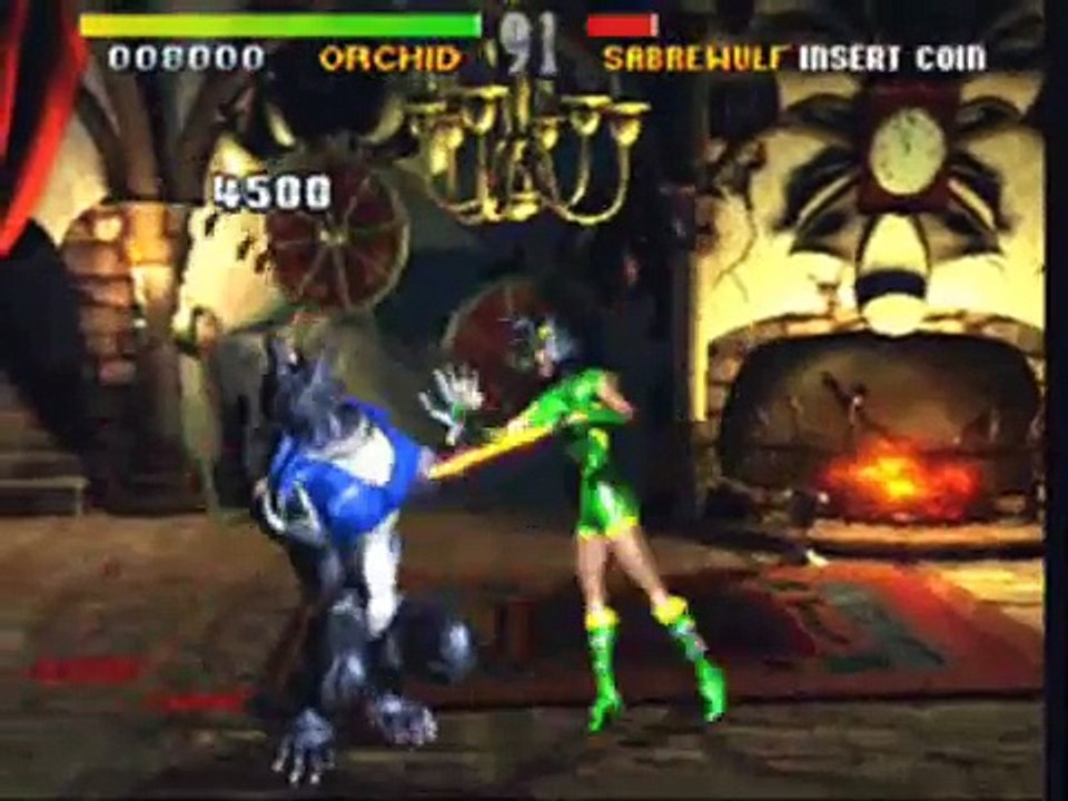 Killer Instinct arcade Orchid's Flash Fatality