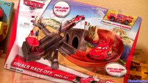 Cars 2 Rivals Race Off Track Set 2014 Side by Side Racing Disney Pixar Cars Playset Review NEW Track