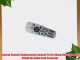 General Remote Replacement Control Fit For Sharp Notevision XG-C50XE XG-C68X 3LCD Projector