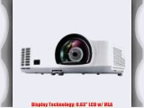 NEC Display Solutions NP-M300XS 1024 x 768 3000 Lumens LCD Short Throw Projector 2000:1