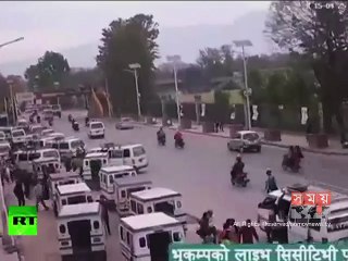 নেপালের ভয়াবহ ভূমিকম্পের ভিডিও প্রকাশ