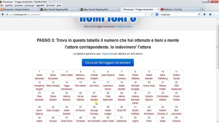 Applicazione che legge il pensiero
