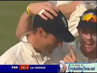 Using your head- funny cricket catch