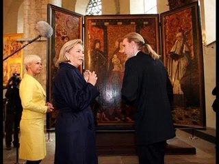 Belgium King Albert II and Queen Paola State Visit Estonia