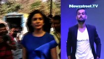 Virat visits Mumbai to celebrate ladylove Anushka’s birthday